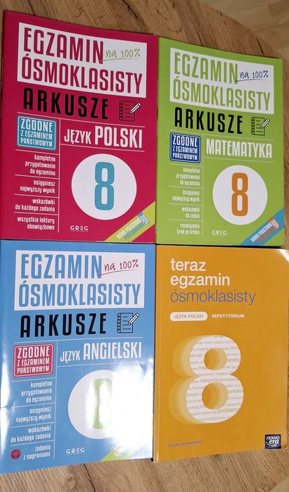 Zestaw Arkusze Ósmoklasisty + Repetytorium j.polski