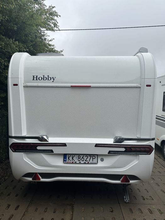 Wynajem przyczepa kempingowa Hobby 495WFB Excellent rok 2024 i 2025