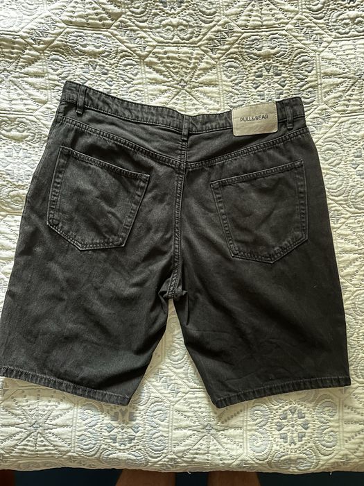 Calçoes pretos da Pull & Bear
