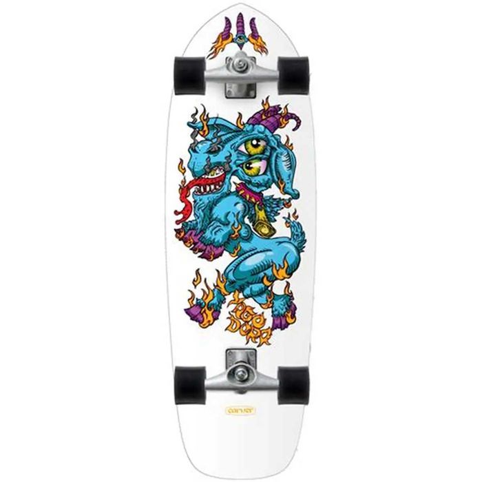 Surf Skate Carver 30.75" Yago Fire Goat CX - NOVO