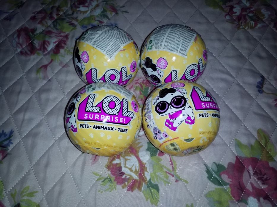 LOL's Confetti Pop, Glitter,Lil Sisters e Pets NOVAS
