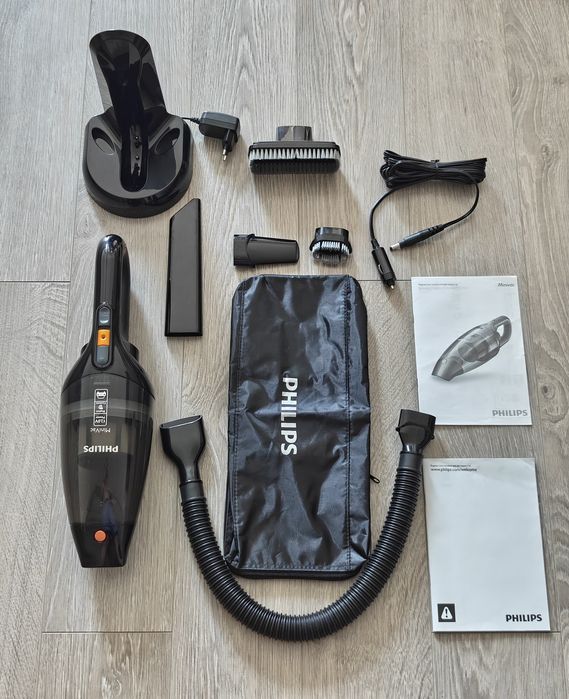 Philips MiniVac FC6149 / 01,   ручной  компактный пылесос, полный комплект