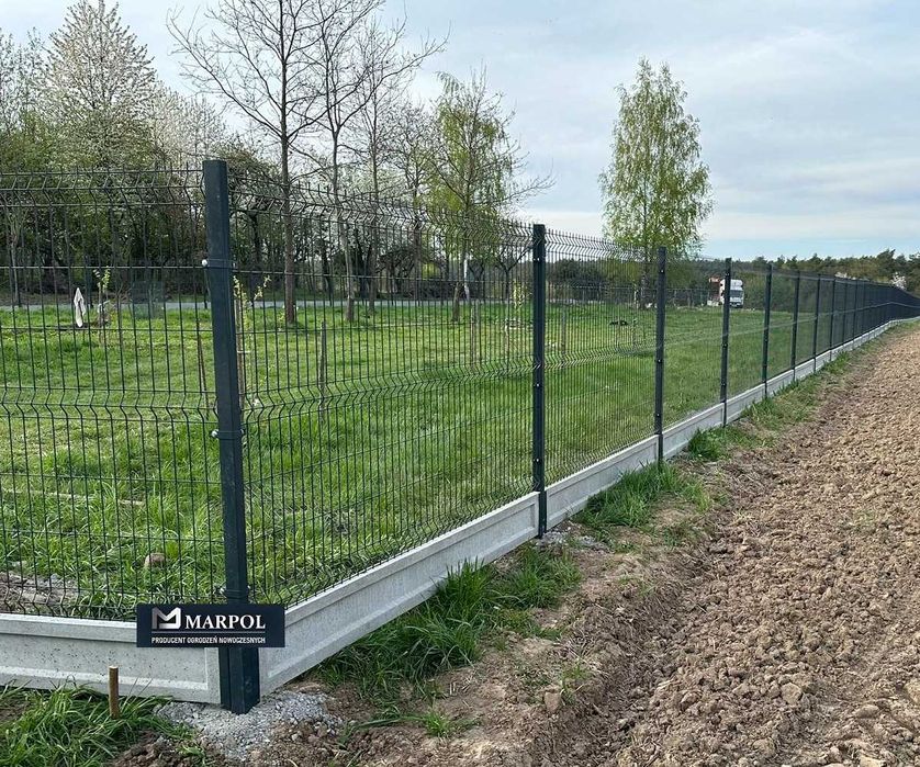 Ogrodzenie panelowe fi4 na wysokość 150cm