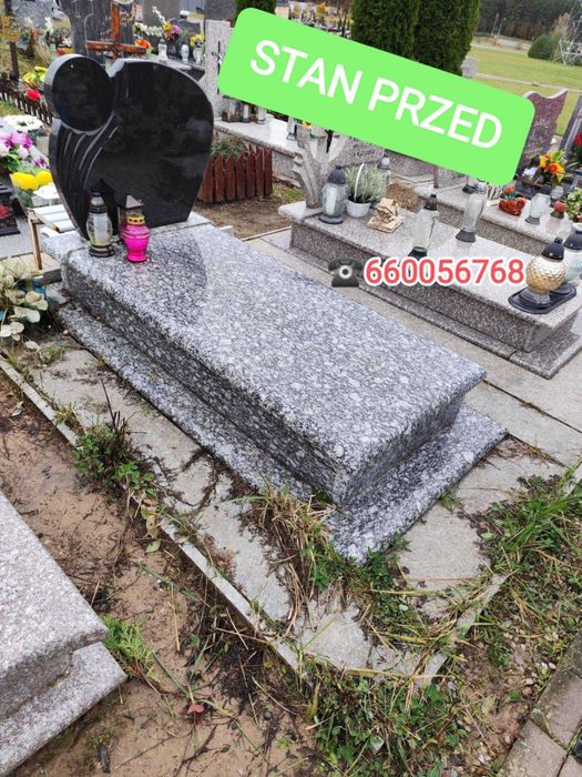 Sprzątanie , Mycie Nagrobków ( Opieka Nad Grobami)-Olsztyn ,Dywity