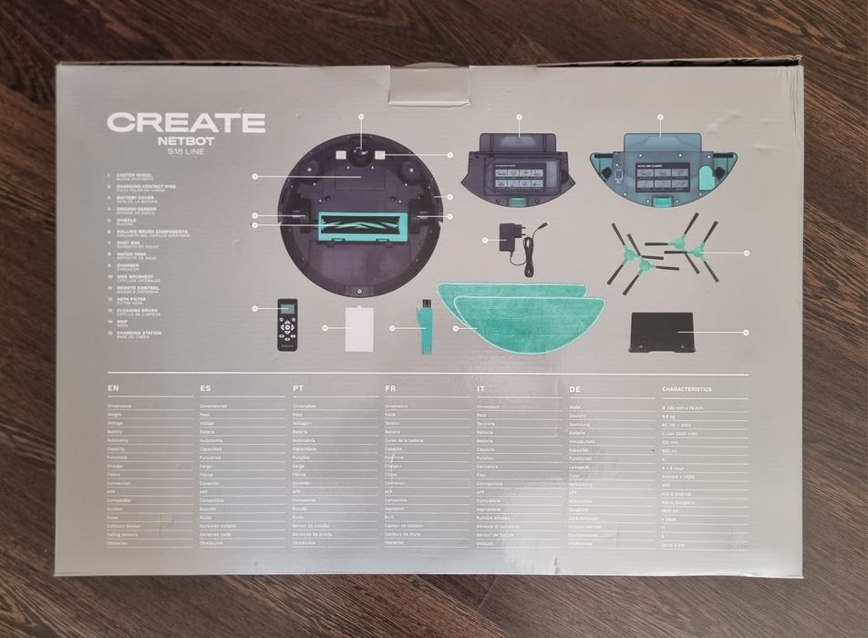 Aspirador Create netbot s18 line