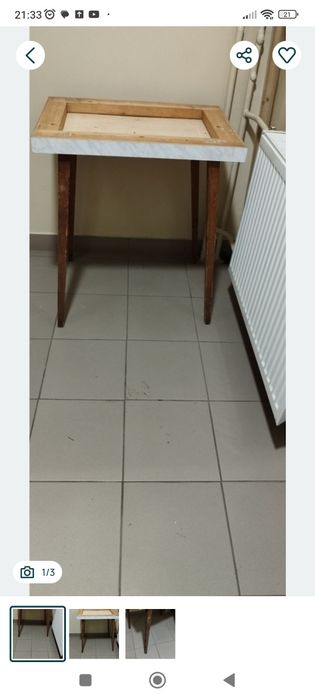 Nogi do stołu PRL
