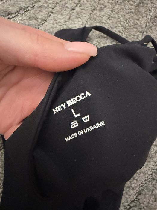 Боді чорне Heybecca