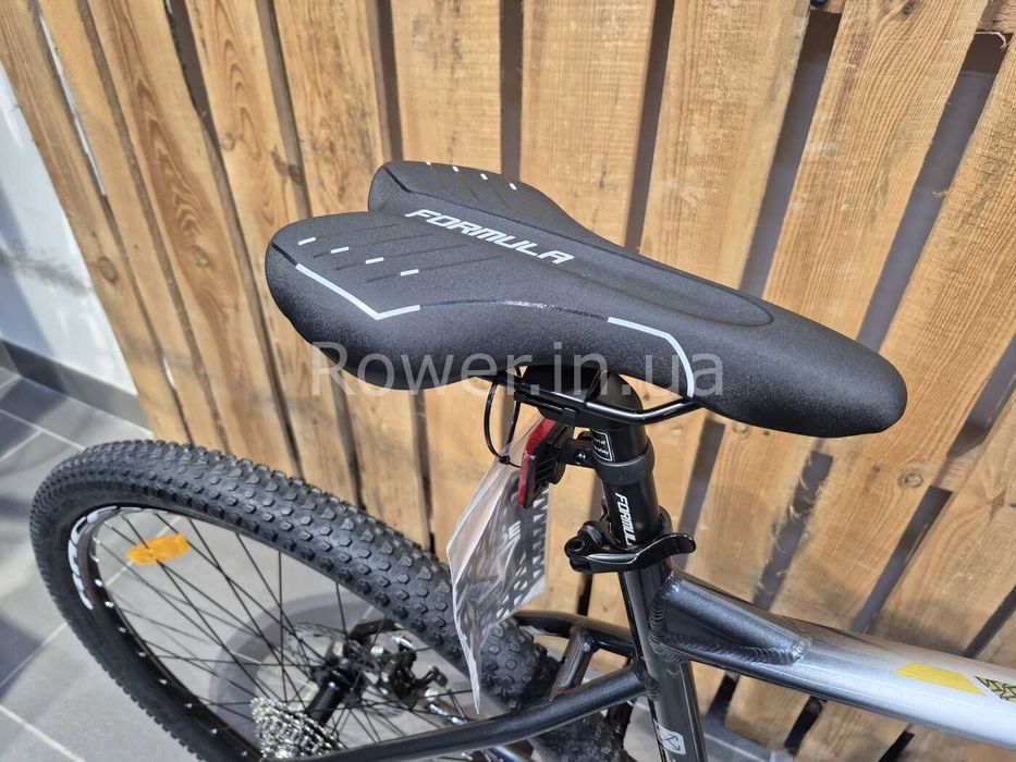 Алюмінієвий велосипед касета AL 27.5" Formula F-1 DD CS рама-18" срібл