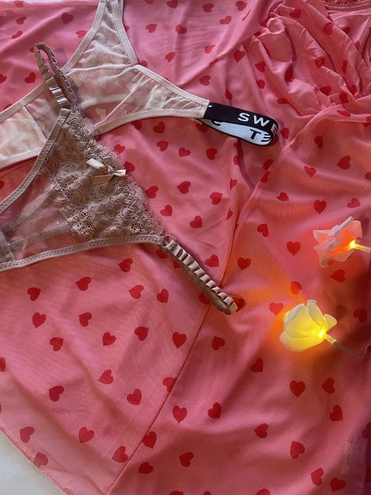 Набір пеньюар і трусики