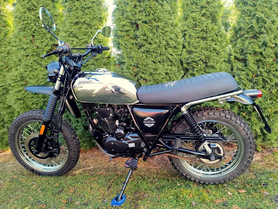 brixton bx 125 ABS Cafe Racer Cromwell kat B 2256 km swm mash