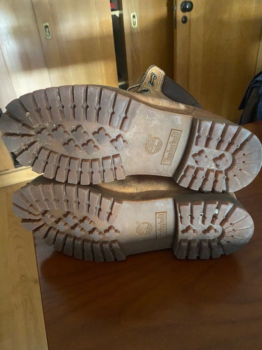Camel Timberland Boots in Good Condition64297899681155123