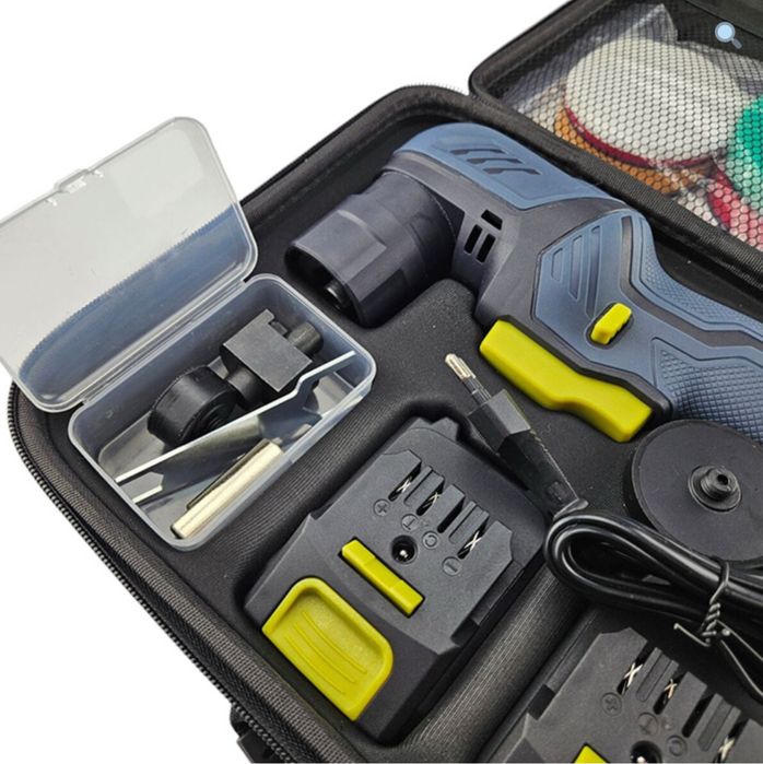 Полировочная машина TITAN TDA1212B Set, Set2 c гибким валом