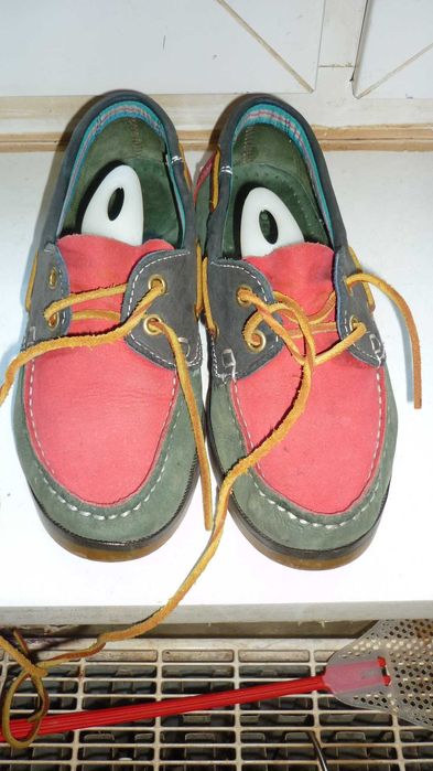 Moshulu skórzane kolorowe mokasyny  r;36