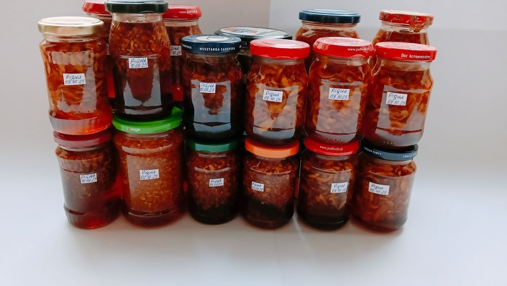 Pigwa z miodem 15 słoików