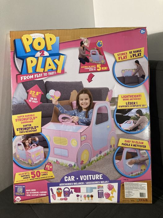 Pop2Play Carro Rosa da Concentra novo
