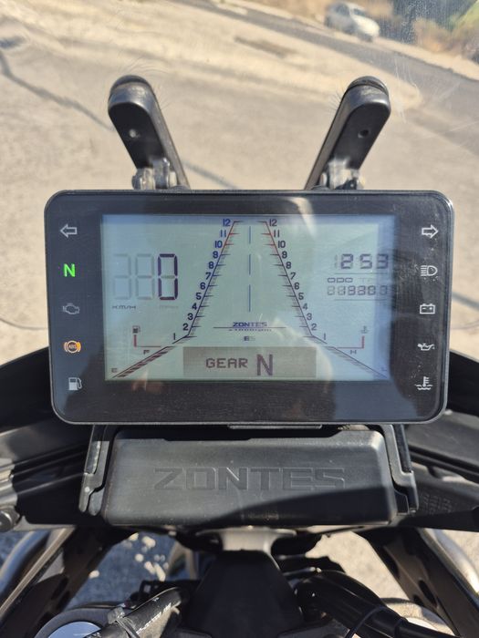 Zontes T310 ADV 2019 – 13.500 km, com mala, revista