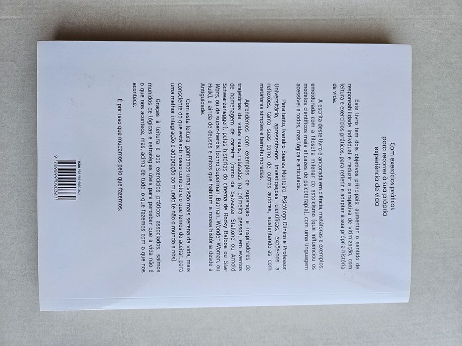 Livro Mudamos Pelo Que Fazemos Novo de Ivandro Monteiro