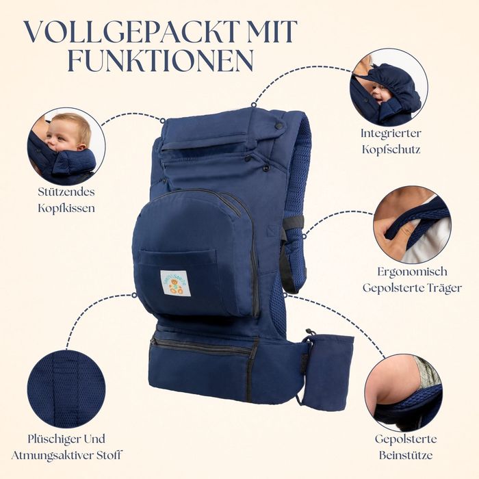 Blue Baby Carrier64862702899713125