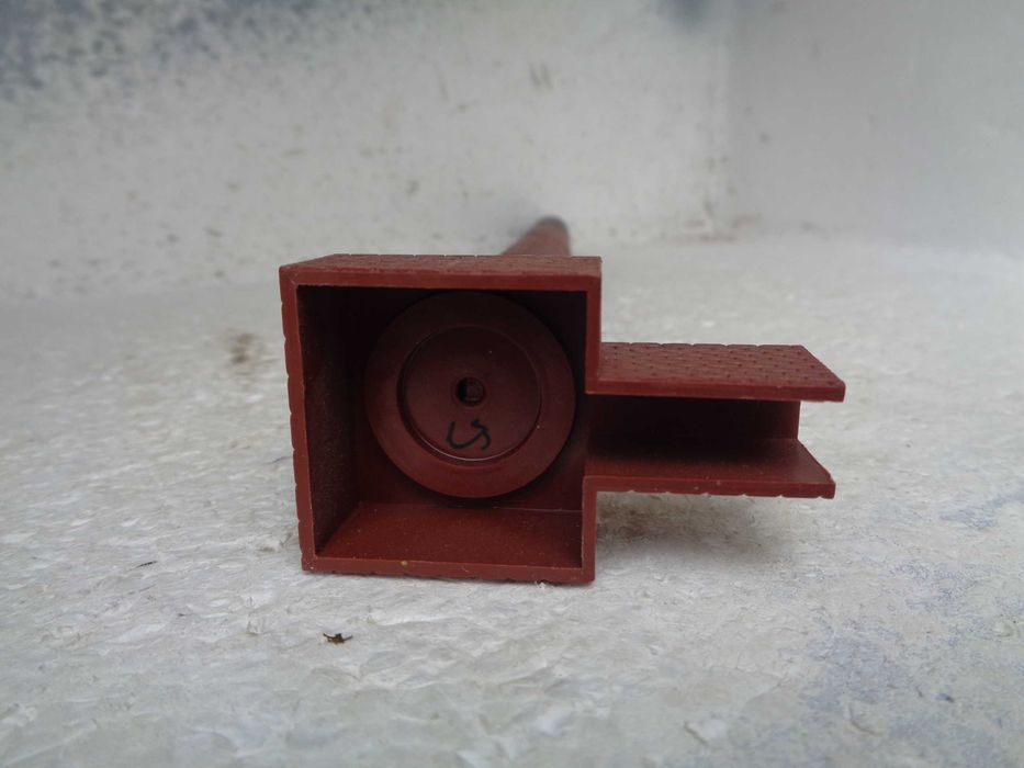 1:87 Chaminé alta de fábrica para maquete de comboio