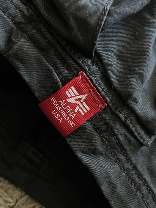 Spodnie, bojówki, krótkie szorty Alpha Industries AIRMAN SHORT