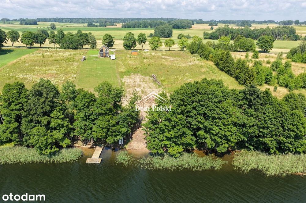 Działka 3099 m², własna linia brzegowa J.Mieruńskie - Widok 3