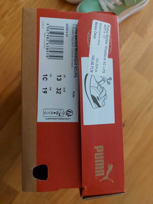 Buty dziecięce Puma rozmiar 32