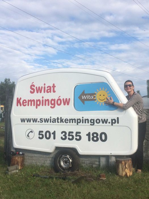 Wynajem KAMPERÓW i Różnych  Przyczep KEMPINGOWYCH Poznań. Dowóz na festiwale.