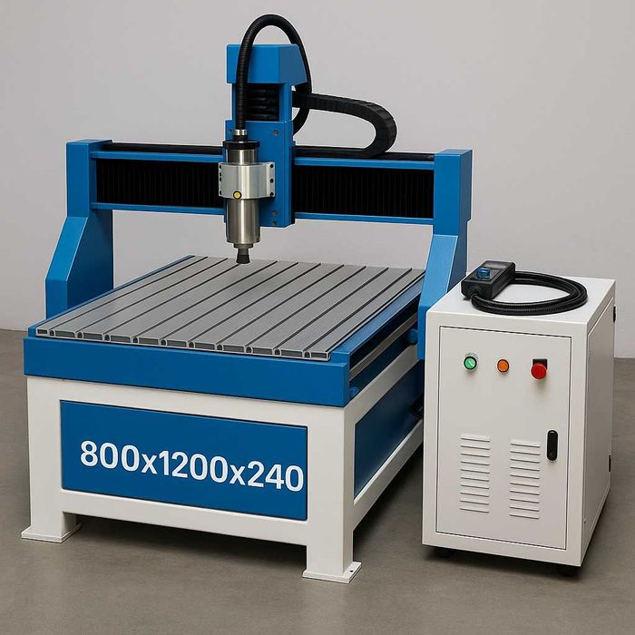 Послуги ЧПУ фрезерування 800×1200 | Дерево, пластик, м’які метали