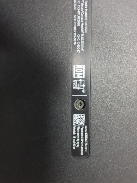 Ноутбук Hewlett Packard HP