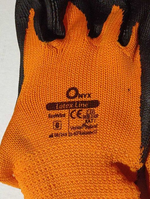 Rękawice rękawiczki zimowe ocieplane ciepłe robocze ochronne ecowint 8