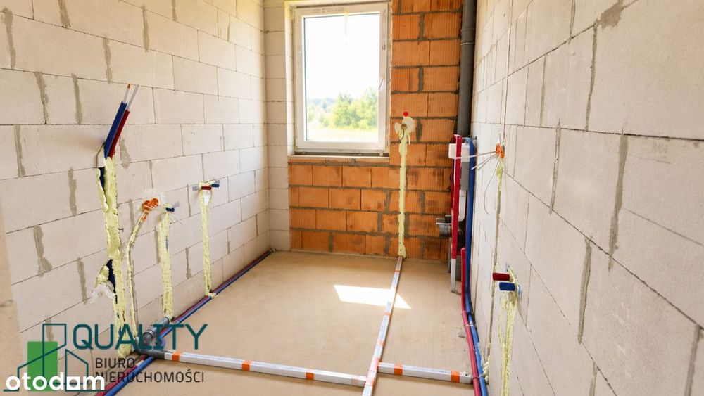 Nowy dom nad jeziorem w stanie deweloperskim 120m2