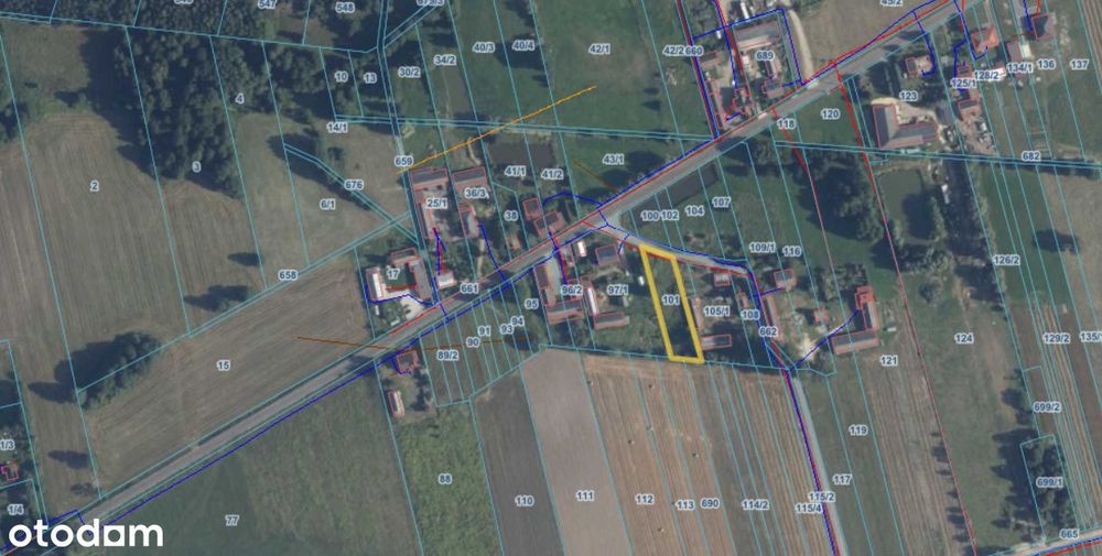 Działka Marysin gm. Kotuń 1483 mkw