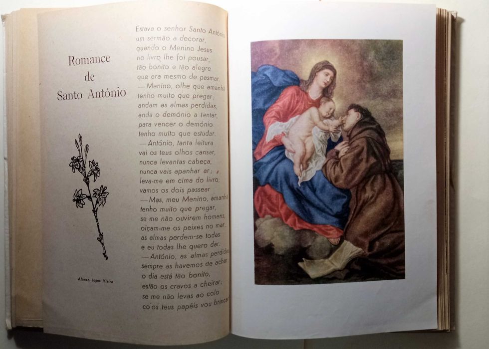 Santo António. Editorial Franciscana, Braga. 1949