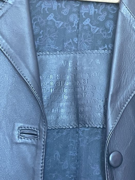 Casaco de pele comprido