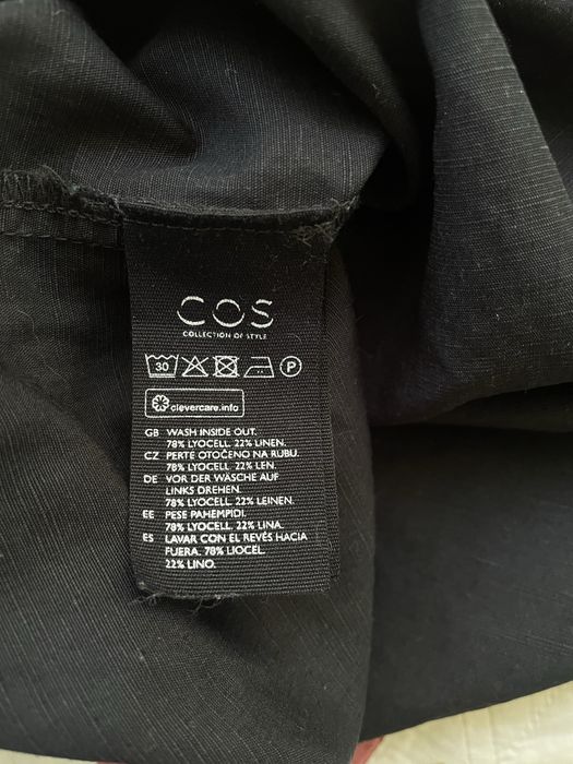 Юбка миди Cos лен