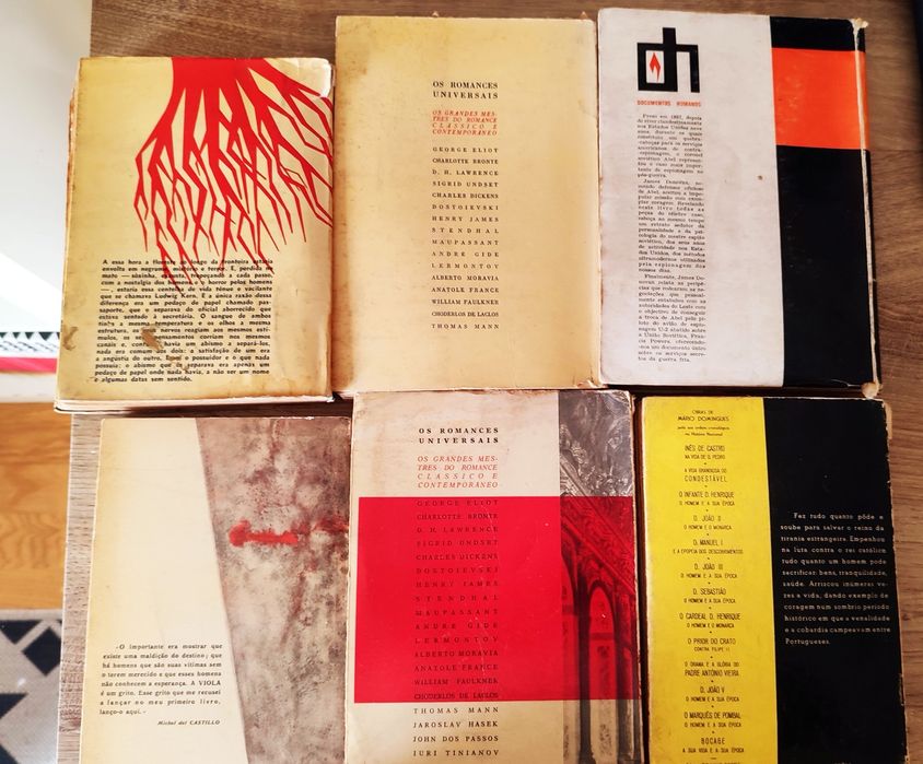 Livros antigos variados
