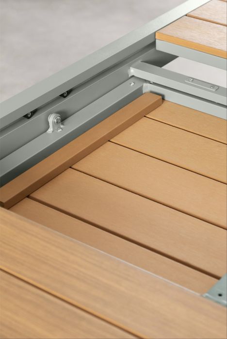 Mesa exterior extensivel