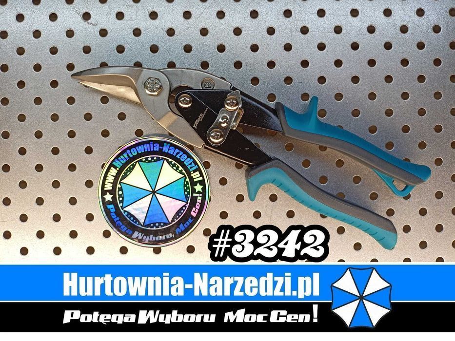 Nożyce do blachy Cr-V Prawe 250mm Prawe nożyce do blachy nożyce Prawe