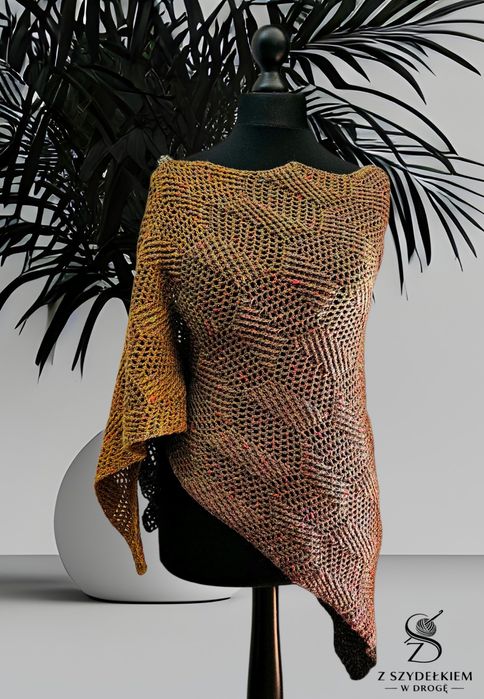 Chusta handmade merino/akryl
