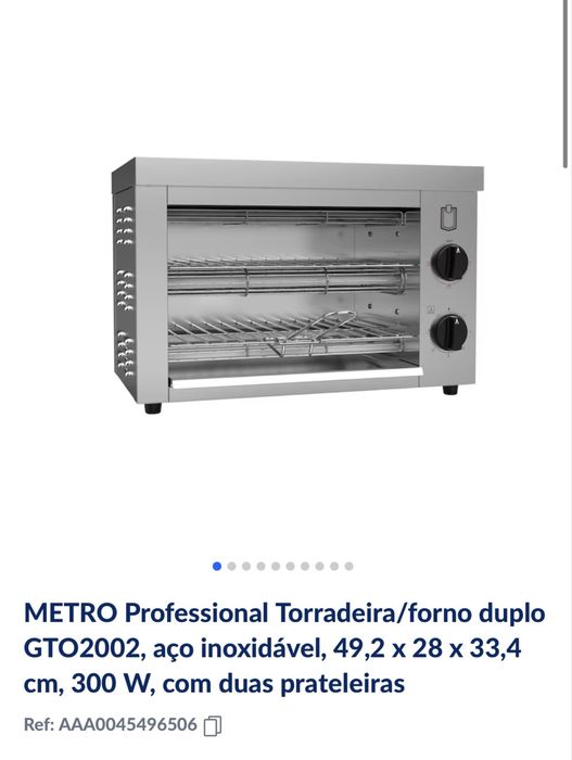 Torradeira profissional metro 300W