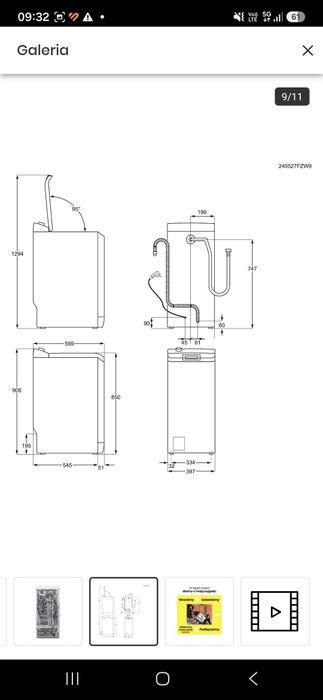2-letnia sprawna Pralka Electrolux