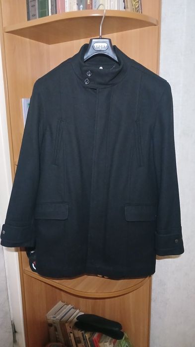 Пальто чоловіче 60% вовна Jasper Conran