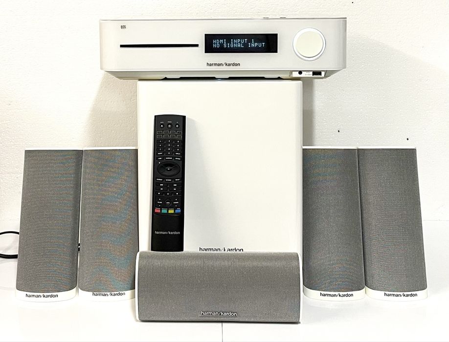 HARMAN/KARDON BDS 570 Amplituner, Kino Domowe 5.1 z Oryginalnym Pilotem
