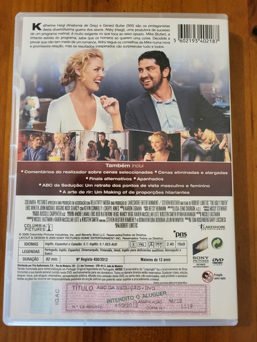 DVD ABC da sedução