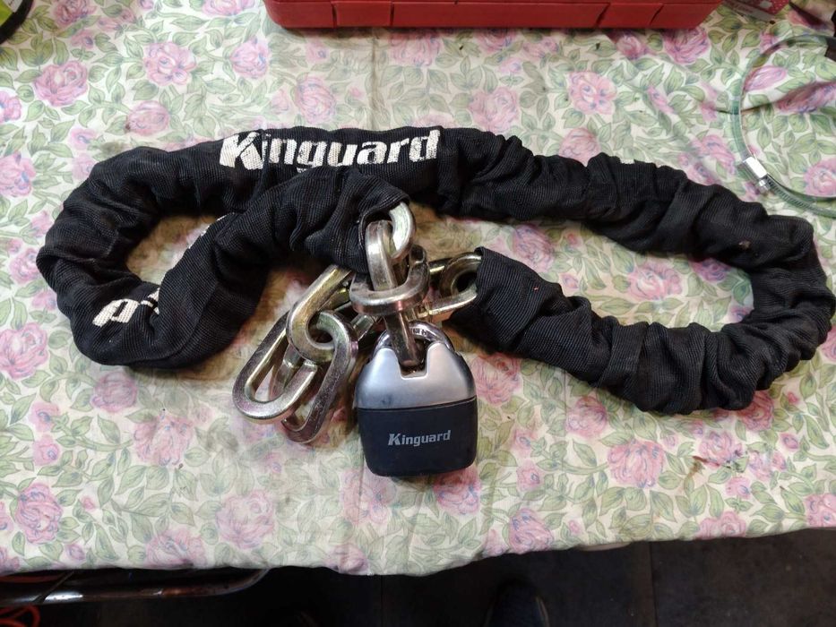 Ланцюг противоугінний- цепь противоугонка KINGUARD 12*12*1500мм 5.2кг