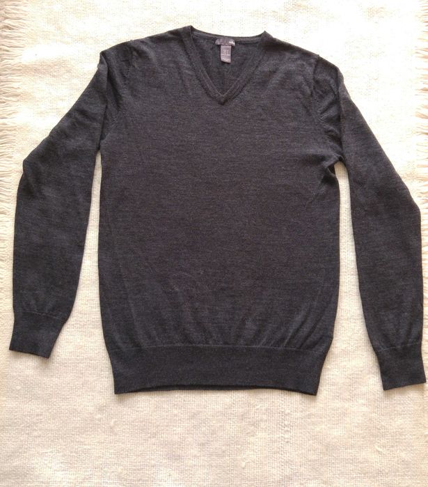 Sweter męski wełna merino