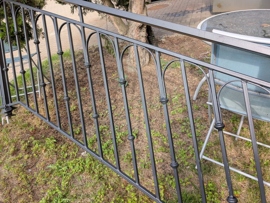 OKAZJA Roczna balustrada schodowa zewnętrzna A'la kute