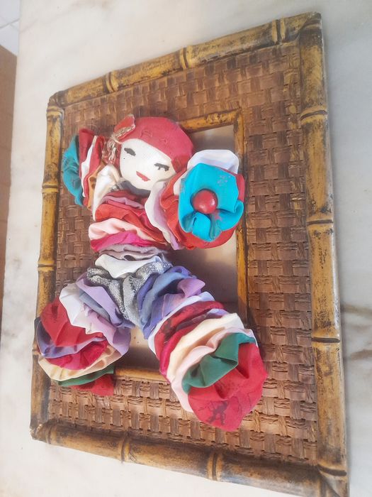 Quadro Decorativo com Boneco