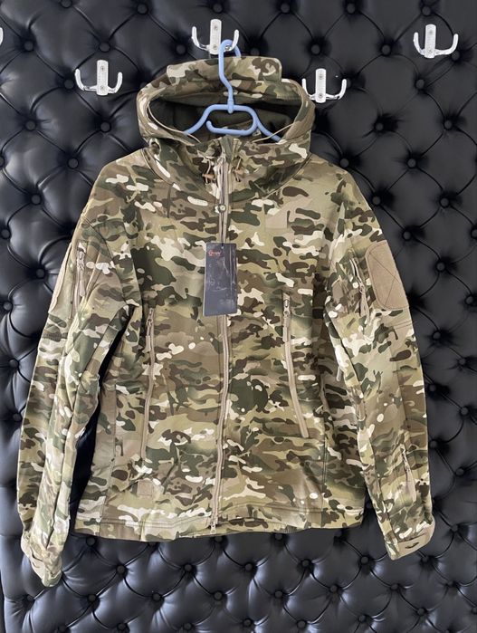Тактична військова вітровка Softshell ESDY. Мультикам L Л