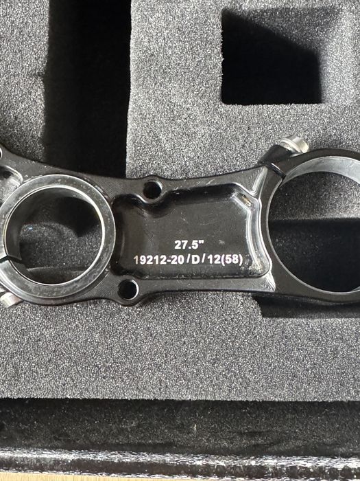 KORONY -PÓŁKI WIDELCA OHLINS DH38 OFFSET 58 zestaw pod koło 29” i  27,5
